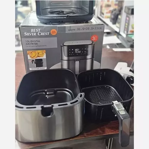 Silvercrest Dual Element Fryer, Model XL-7091, Single and Large