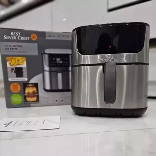 Silvercrest Dual Element Fryer XL-7091 Single and Large