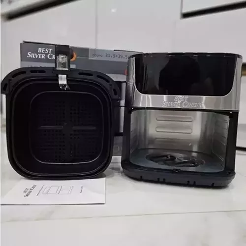 Silvercrest Dual Element Fryer XL-7091 Single and Large