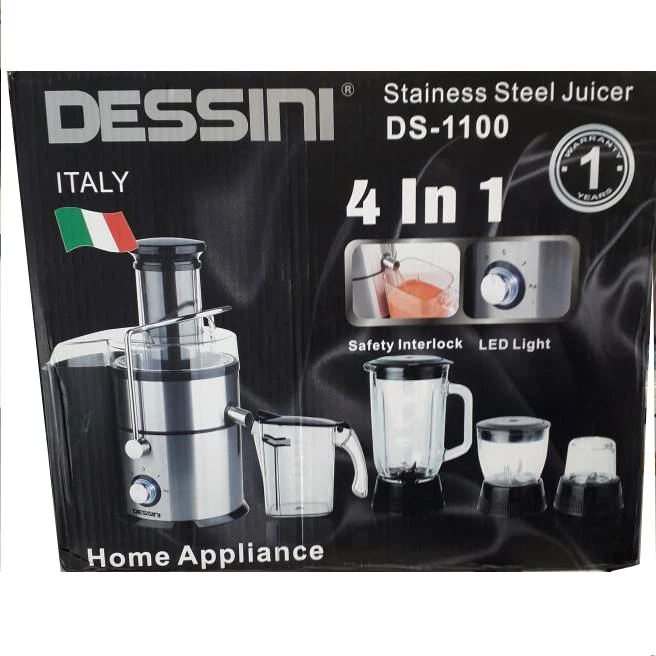 پخش آبمیوه‌ گیر4کاره‌‌ دسینی مدل DS-1100 کد E1006 تک و عمده