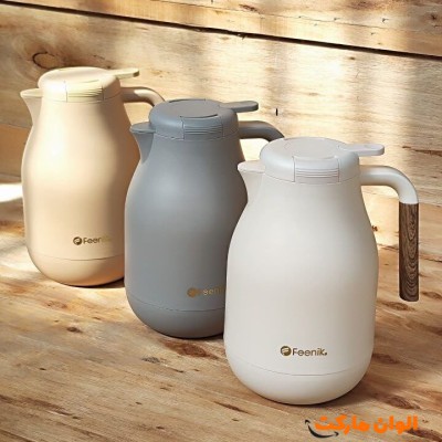 خرید فلاسک فینیک 2 لیتری دسته طرح چوب تک و عمده کدL918