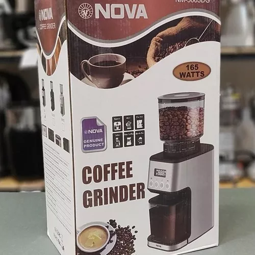 Nova coffee grinder model nm3663dg single and large