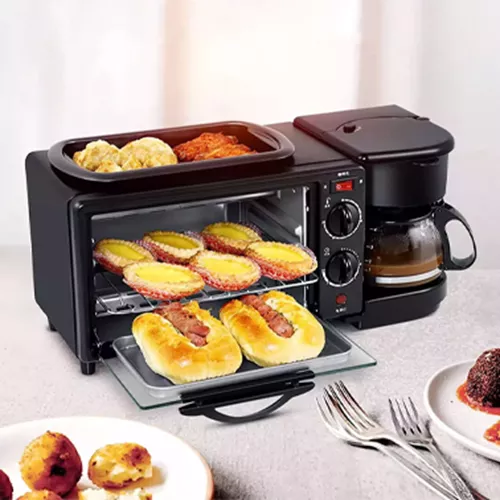 Silvercrest 3-Function Breakfast Maker Single and Large