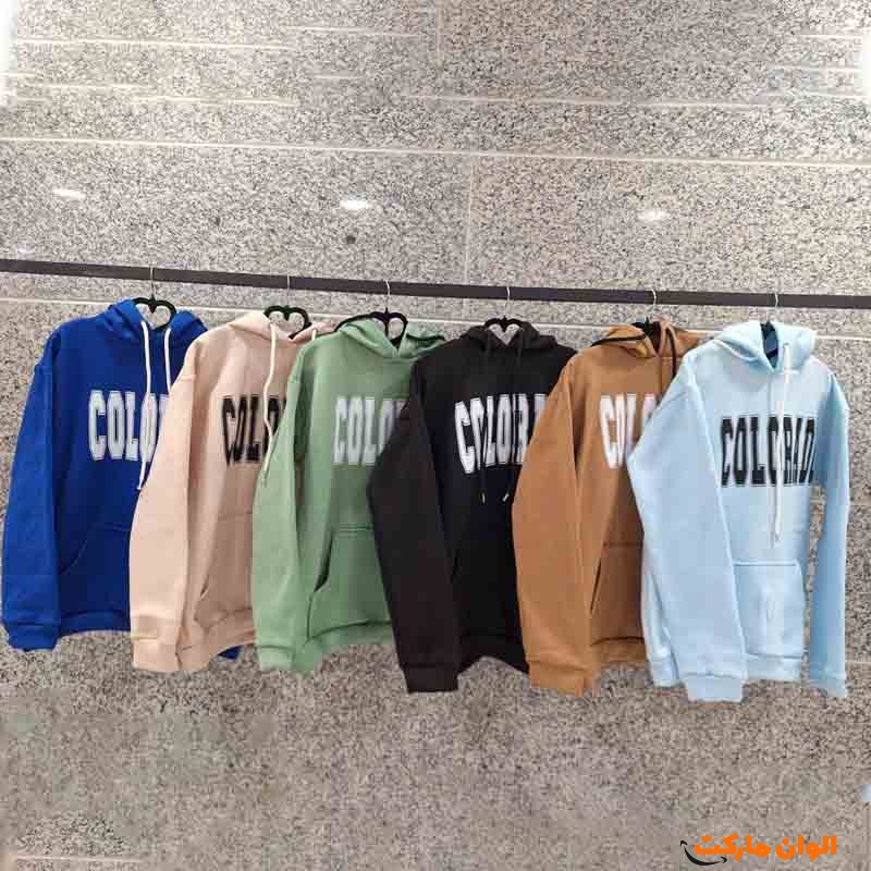 هودی باکسی مدل جدید تک و عمده کد ab654