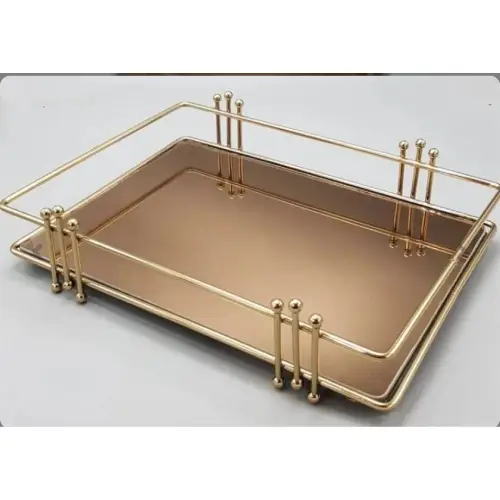 سینی آینه ای مدل جدید تک و عمده کد F998