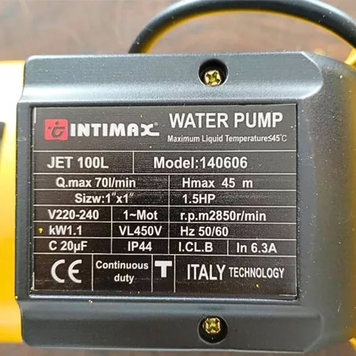 Water pump distribution, new model, code g5189