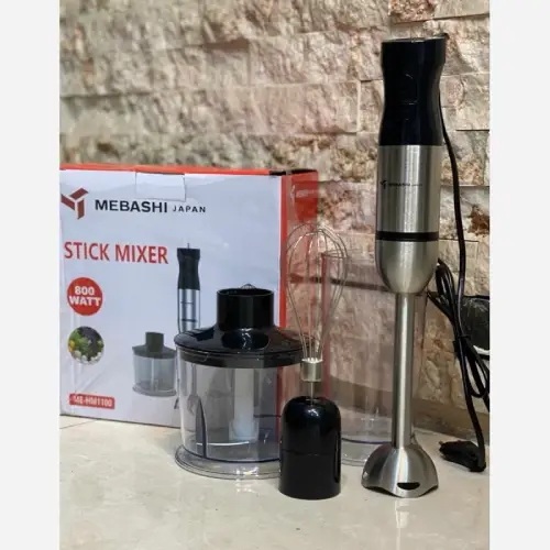 خرید گوشت‌کوب برقی 3 کاره مباشی 800 وات | خردکن و همزن | تک و عمده کد G5205