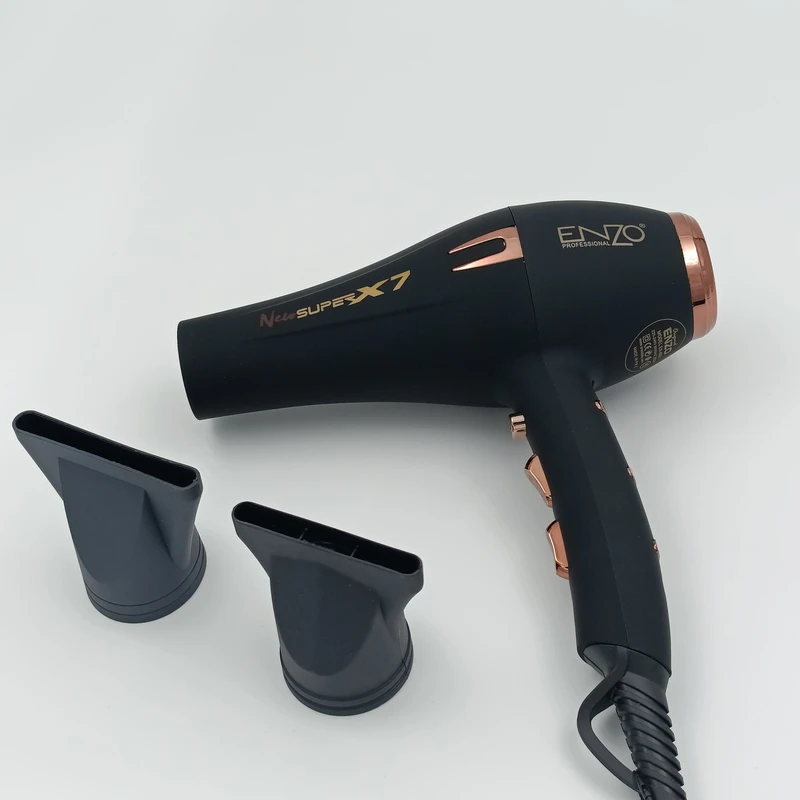 Professional hair dryer x7 enzo single and large