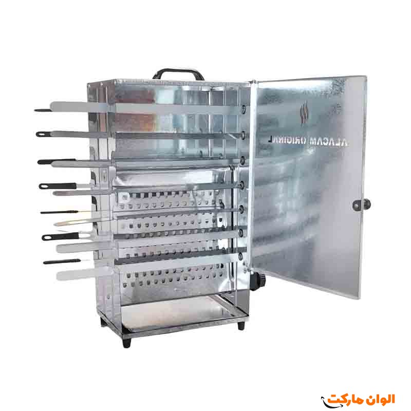 پخش-کباب-پز-موتوردار-مدل-آلاجام-14-سیخ-کد-s006