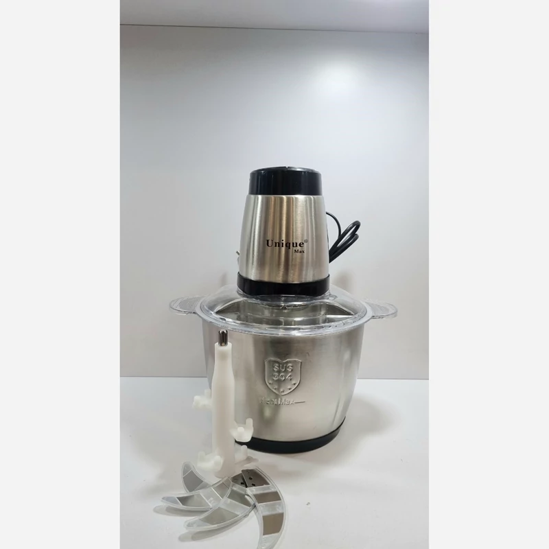 خرید خردکن 3 لیتری کاسه استیل یونیک مکس  مدل UGR-1011  تک و عمده S013