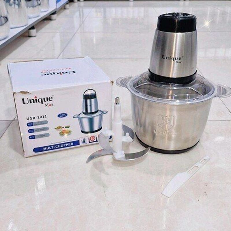 پخش خردکن 3 لیتری  کاسه استیل یونیک مدل  UGR-1011 تک و عمده S014