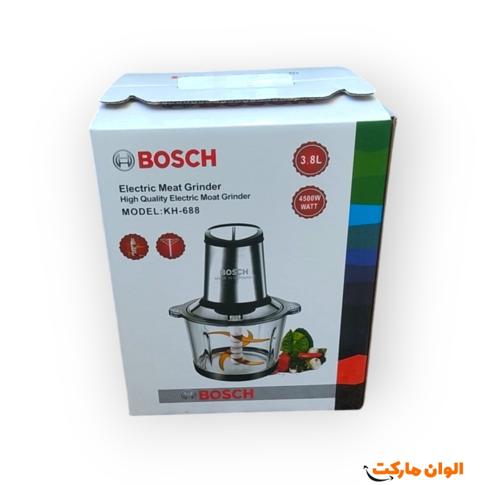 پخش خردکن 5 لیتری  پیرکس بوش مدل KH-688 تک و عمده S018
