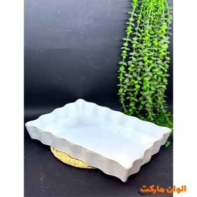 پخش عمده تارت مستطیل  لب طلا چوپان تک و عمده کد L957
