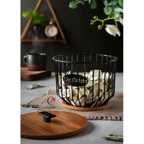شکلات-خوری-بلوط-گرد-مشکی-کد-e1149-تک-و-عمده