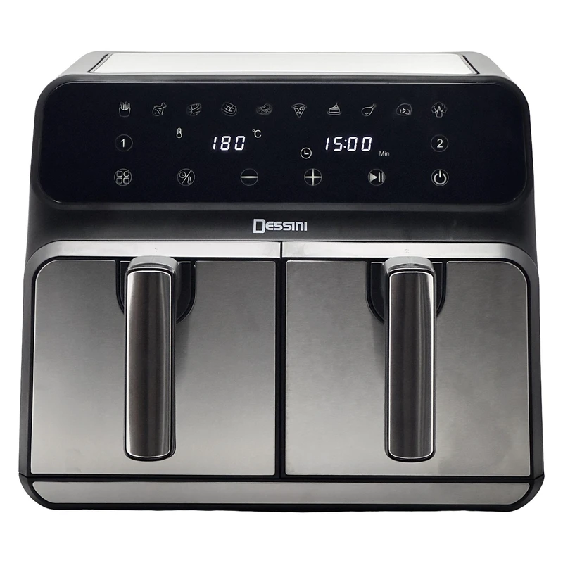 سرخکن دوقلو دسینی 12لیترمدل DS-877  تک و عمده کد F1046