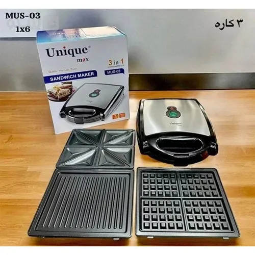 پخش ساندویچ‌ساز چندکاره یونیک مدل MN-2060  تک و عمده کد G5327