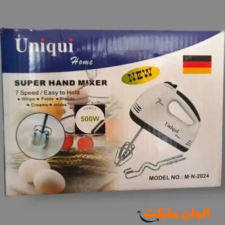 پخش همزن برقی یونیک مدل M.N-2024 تک و عمده کدG5347