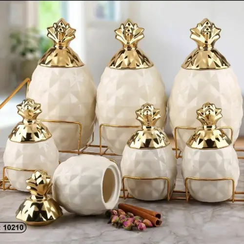 خرید پاسماوری سرامیکی ۷ پارچه آناناس تک و عمده کد B267