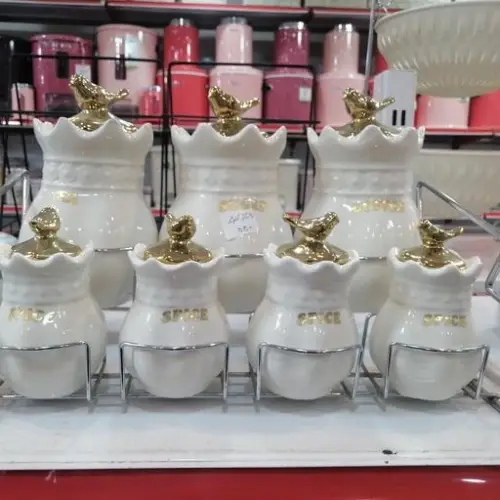 پخش  پاسماوری سرامیکی ۷ پارچه گنجشک تک و عمده کد B272