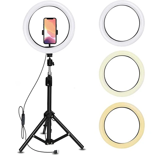 خرید رینگ لایت 10 اینچ تک و عمده کد t1359