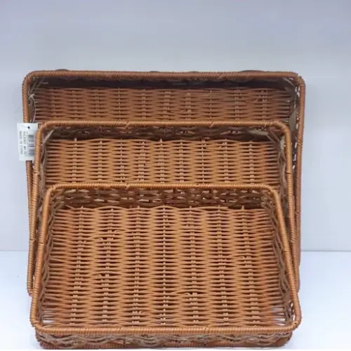 پخش سینی حصیری پلاستیکی زیبا خاص و وارداتی کد E1200 تک و عمده