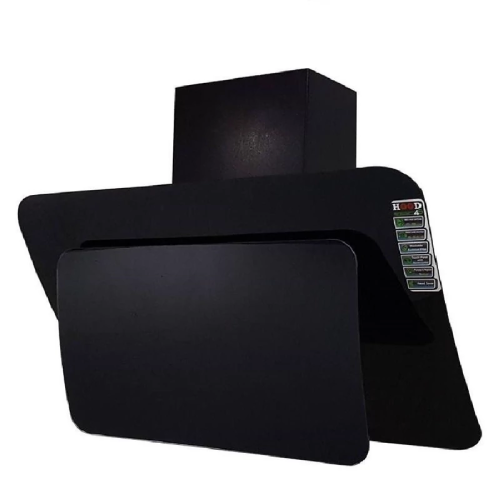 خرید هود لمسی اطلس مدل پاردیک خم مشکی تک و عمده کد Z2483