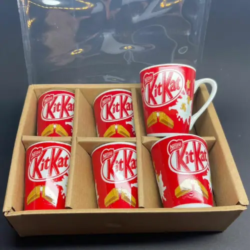 خرید ماگ 6 عددی  چایی و قهوه خوری سرامیک تک و عمده کد B293