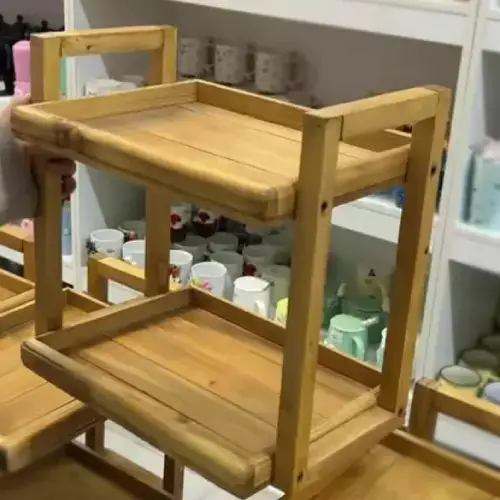 پخش  استند چوبی تک و عمده کد B296