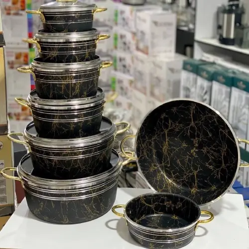 Purchase 14-Piece Marble Belina Cookware Set, Code B313