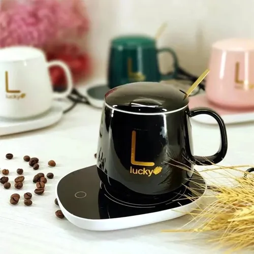  ماگ لاکی Warmer Cup با صفحه گرم‌کن برقی تک و عمده کد G5366