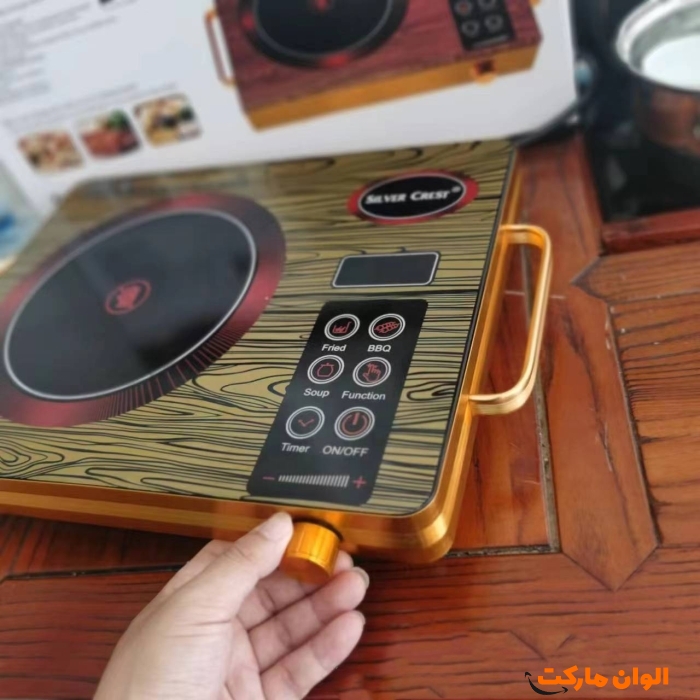 پخش  المنت گاز برقی سیلور کرست مدل SC-7032 تک و عمده کدP827