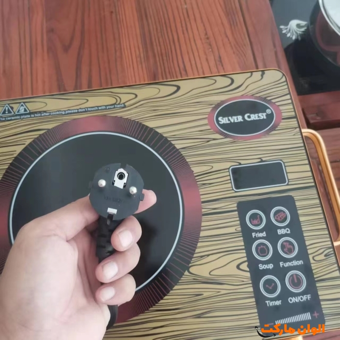 پخش  المنت گاز برقی سیلور کرست مدل SC-7032 تک و عمده کدP827