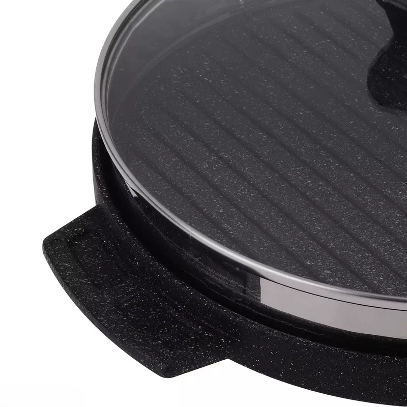 Cast-iron-model-grill-pan-cooker-size-28-single-and-large-