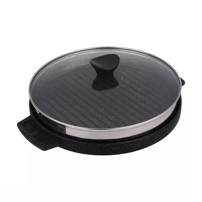 Cast-iron-model-grill-pan-cooker-size-28-single-and-large-