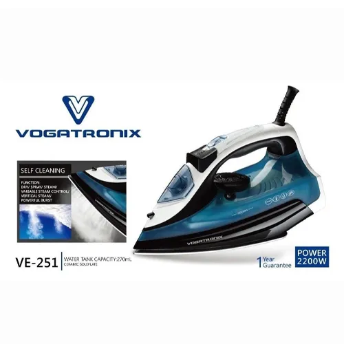 پخش اتو بخار وگاترونیکس مدل VE-251 تک و عمده کد G5373
