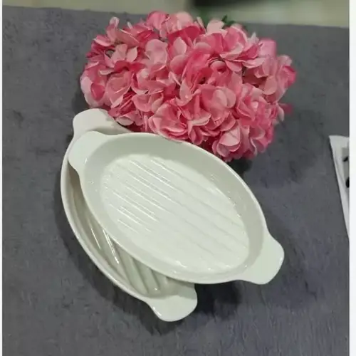 تابه بیضی کوچک شیار دار کد E1217 تک و عمده