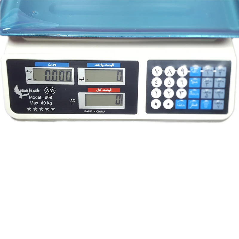 خرید ترازو 40 کیلویی محک مدل mhk-R-40kg تک و عمده کد Z1977