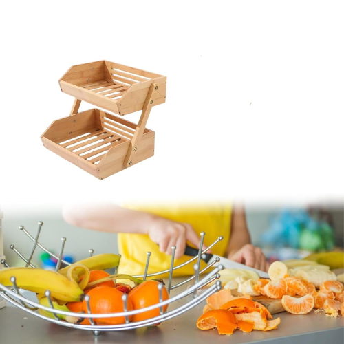 پخش استند بامبو کاربردی دو طبقه تک و عمده کد Z1980