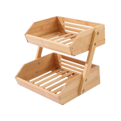 پخش استند بامبو کاربردی دو طبقه تک و عمده کد Z1980