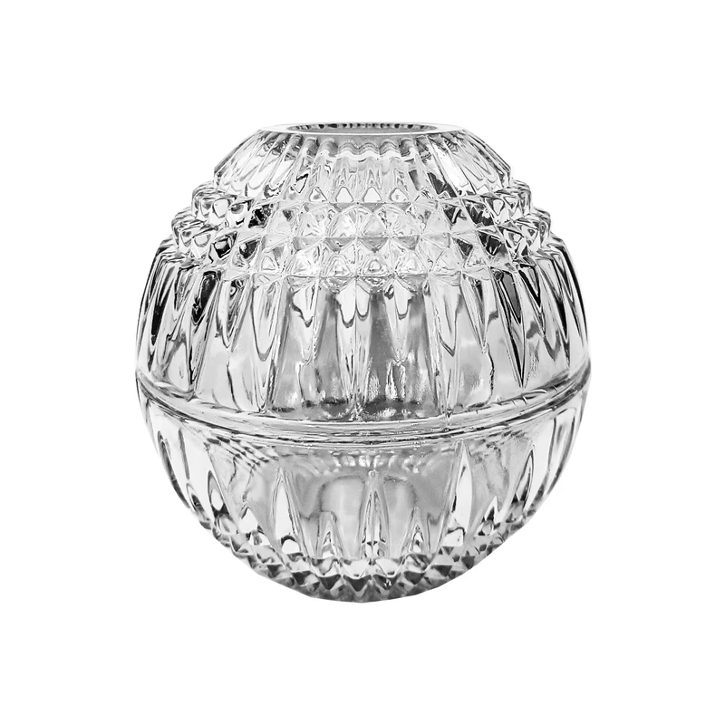  پخش جا دستمال  کروی شیشه ای طرح شیار تک و عمده کد Z2010