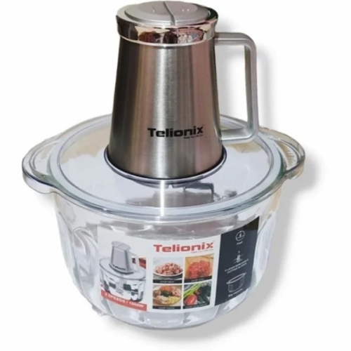 پخش خردکن ۳ لیتر دوکاسه تلونیکس‌ مدلTC895تک و عمده کد Z2028