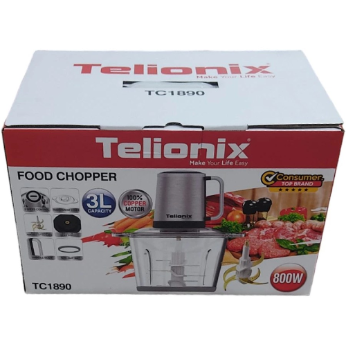 خرید خردکن 3 لیتری تلونیکس‌ مدل th1890 تک و عمده کد Z2031