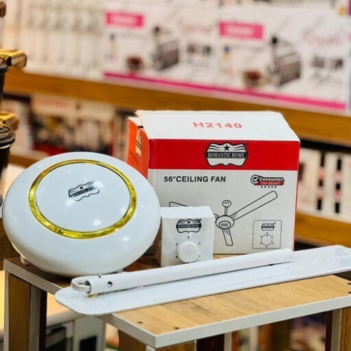 پخش پنکه سقفی رومانتیک مدل H2140 تک و عمده کد Z2046