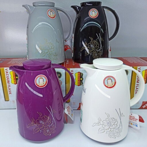 خربد فلاسک رومانتیک شیشه صورتی ۱.۵ لیتری مدل SEHA_150N تک و عمده کد Z2047
