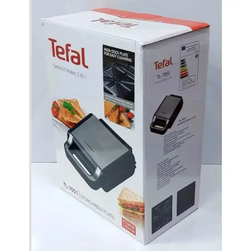 ساندویچ ساز ۲ کاره تفال مدل TL-7051 کد E1249 تک و عمده