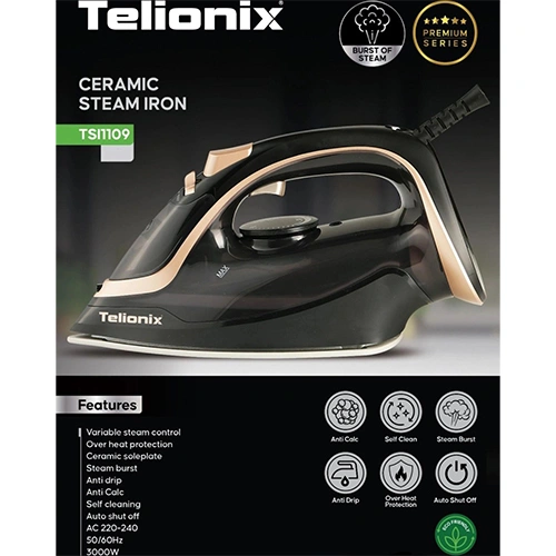 پخش اتو بخار تلیونیکس مدل TSL1107 تک و عمده کد t1399