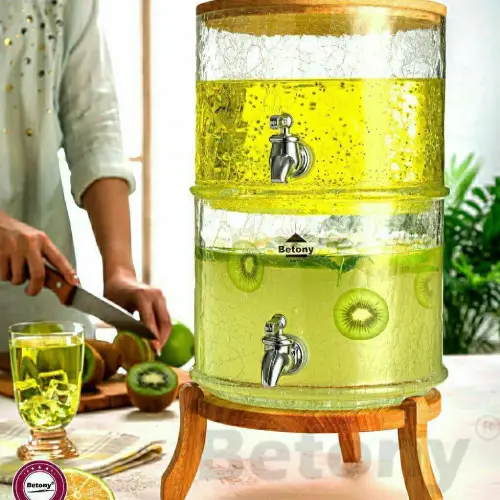 پخش کلمن لوتوس الماس 2 طبقه پایه چوبی تک و عمده کد R014