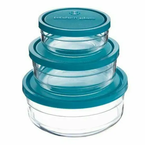 پخش ظرف درب دار سه عددی در ابی گرد دنا اصفهان تک و عمده کد G5431