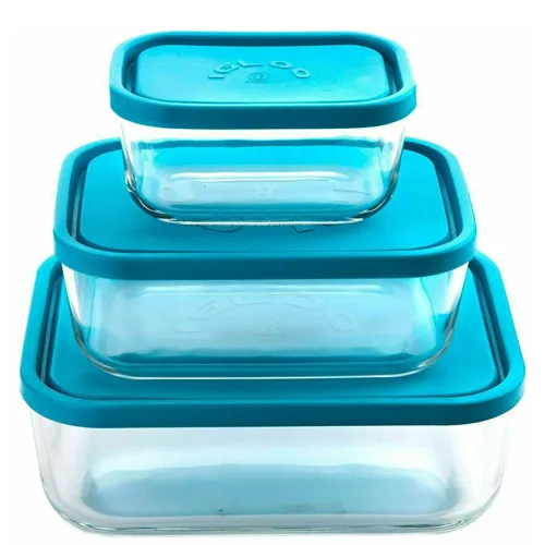 ظرف درب دار سه عددی در ابی  کلاسیک کاوه تک و عمده کد G5432