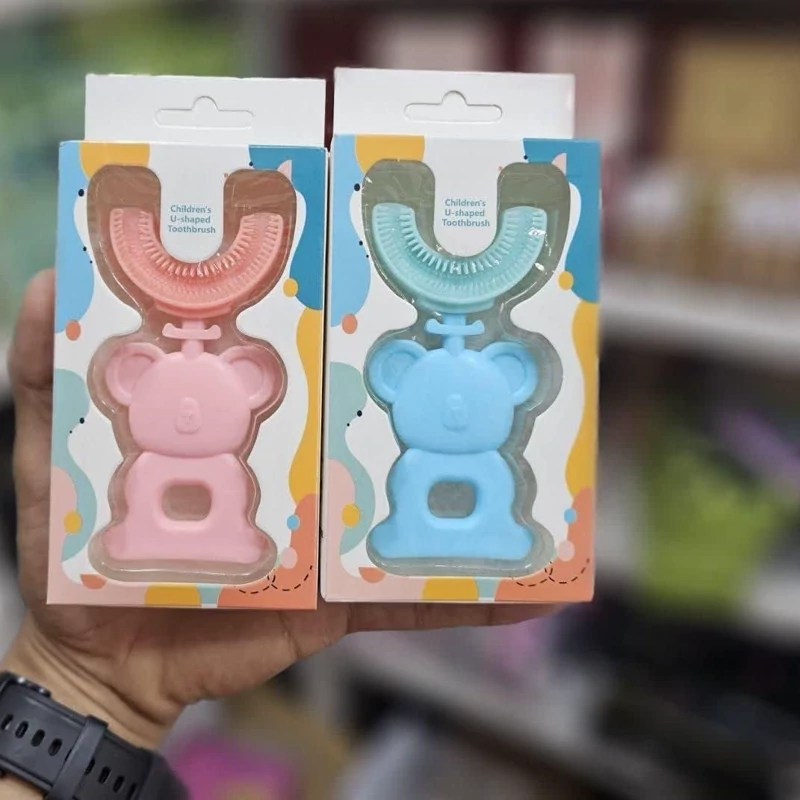 مسواک-کودک-خرسی-سیلیکونی-کدk051